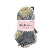 Wholesale - 5PK JC COUTURE STRAWBERRY SOCKS, size 4-6, UPC: 701570987981